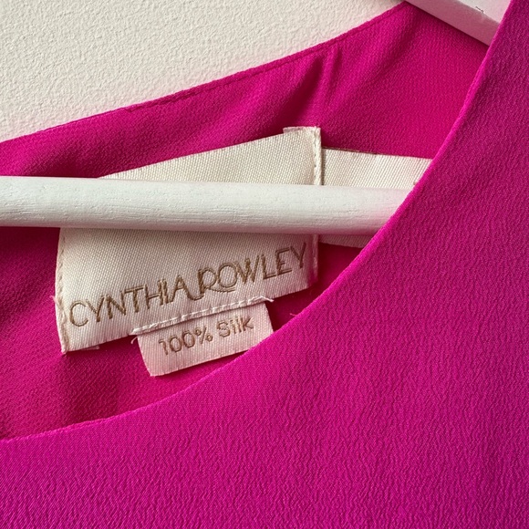 Cynthia Rowley Pink Silk Dress - Picture 4 of 8